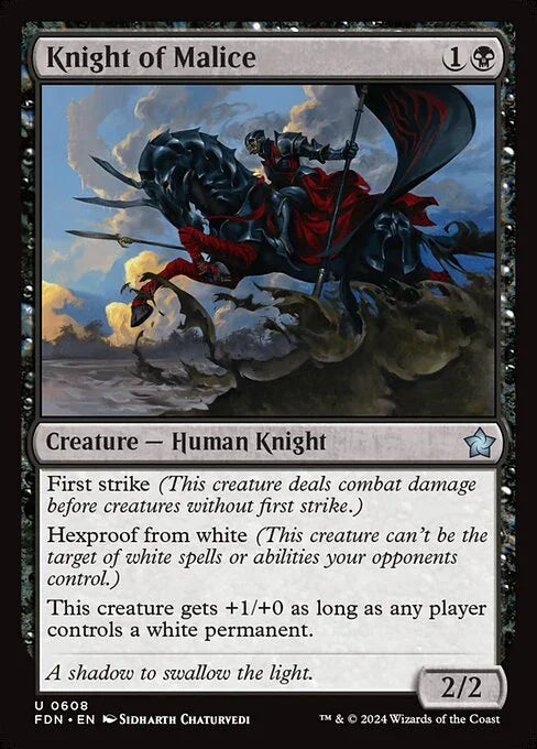 FDN 608 Knight of Malice U