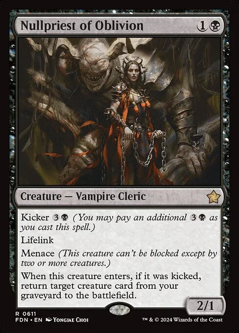 FDN 611 Nullpriest of Oblivion R