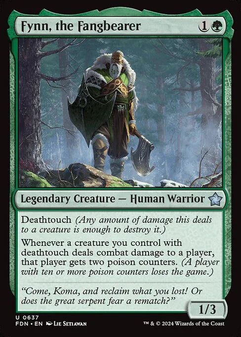 FDN 637 Fynn, the Fangbearer U