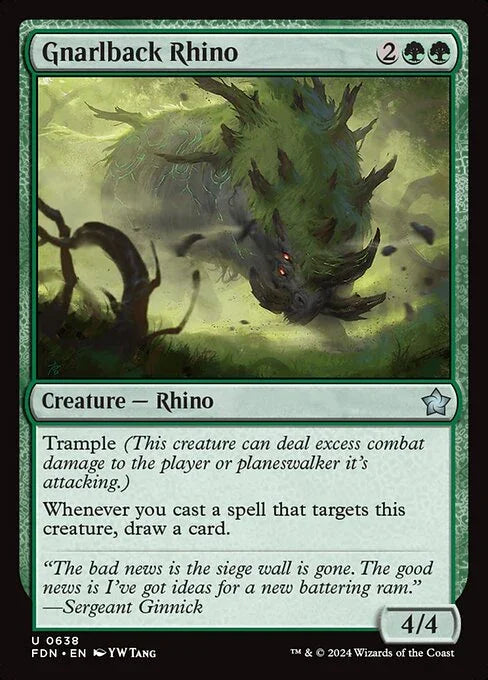 FDN 638 Gnarlback Rhino U