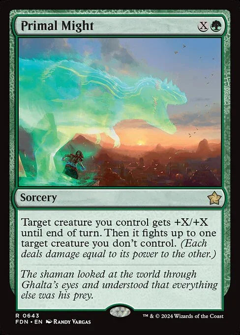 FDN 643 Primal Might R