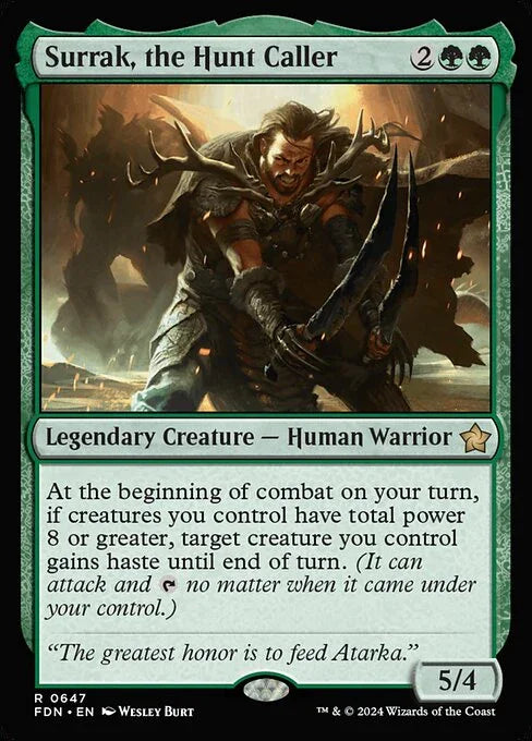 FDN 647 Surrak, the Hunt Caller R