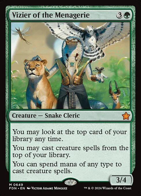 FDN 649 Vizier of the Menagerie M
