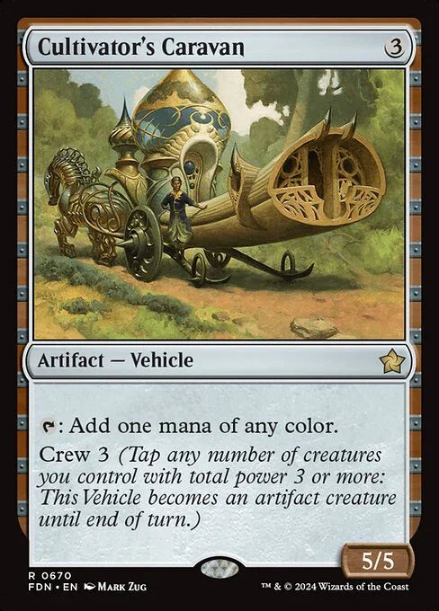 FDN 670 Cultivator's Caravan R