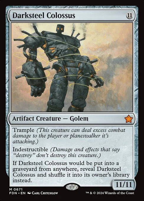 FDN 671 Darksteel Colossus M