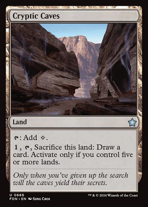 FDN 686 Cryptic Caves