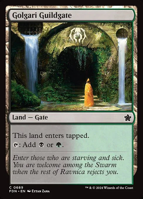FDN 689 Golgari Guildgate C