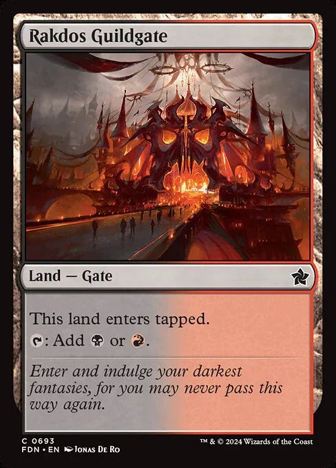 FDN 693 Rakdos Guildgate C