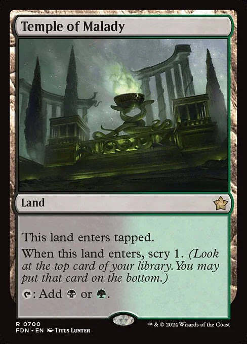 FDN 700 Temple of Malady