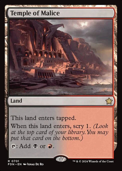 FDN 701 Temple of Malice