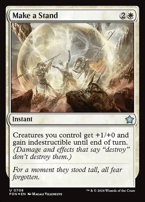 [Foil] FDN 708 Make a Stand U