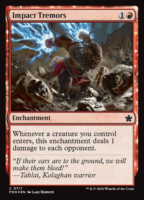 [Foil] FDN 717 Impact Tremors C