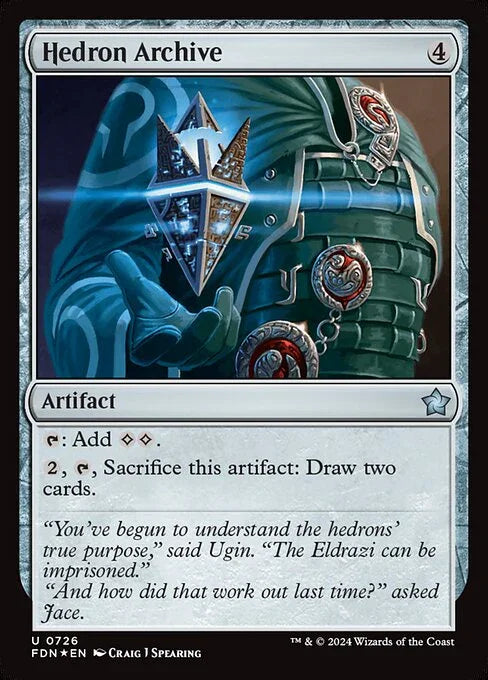 [Foil] FDN 726 Hedron Archive U