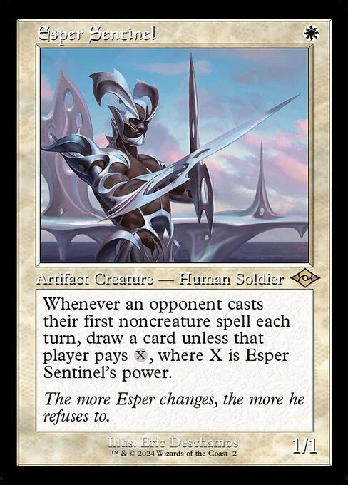[Foil] H2R 002 Esper Sentinel (0002 - MH3 Retro Frame) R
