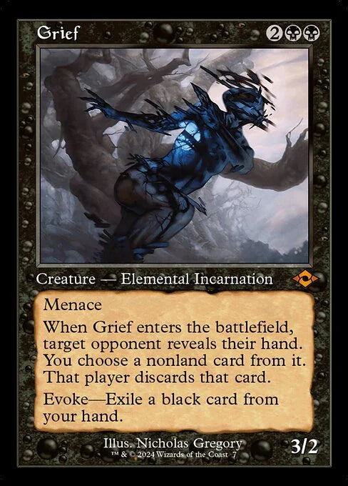 [Foil] H2R 007 Grief (0007 - MH3 Retro Frame) M