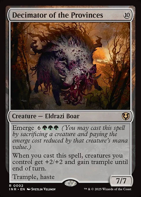 [Foil] INR 002 Decimator of the Provinces R