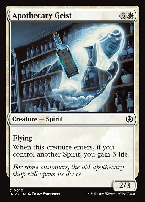 INR 010 Apothecary Geist C