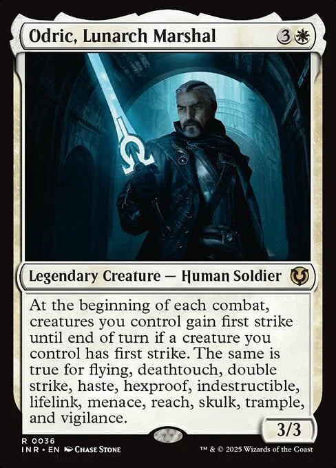 [Foil] INR 036 Odric, Lunarch Marshal R