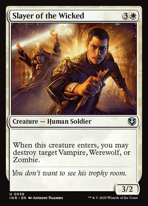 INR 039 Slayer of the Wicked U