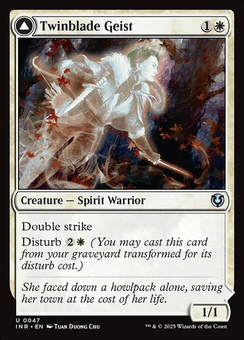[Foil] INR 047 Twinblade Geist U