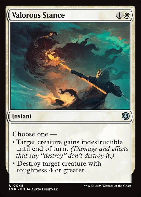 [Foil] INR 048 Valorous Stance U