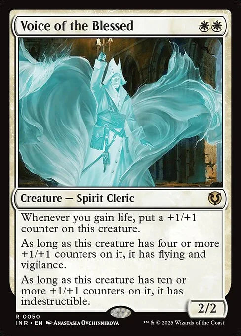 [Foil] INR 050 Voice of the Blessed R