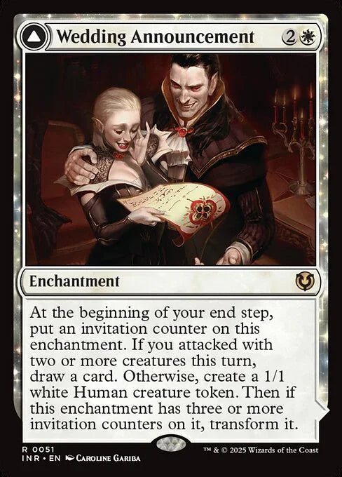 [Foil] INR 051 Wedding Announcement R