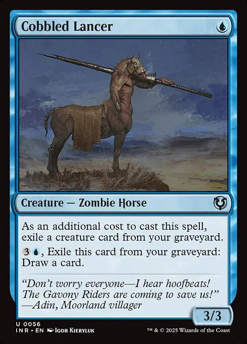 [Foil] INR 056 Cobbled Lancer U