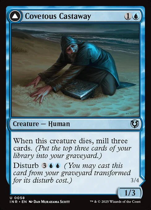 [Foil] INR 058 Covetous Castaway U