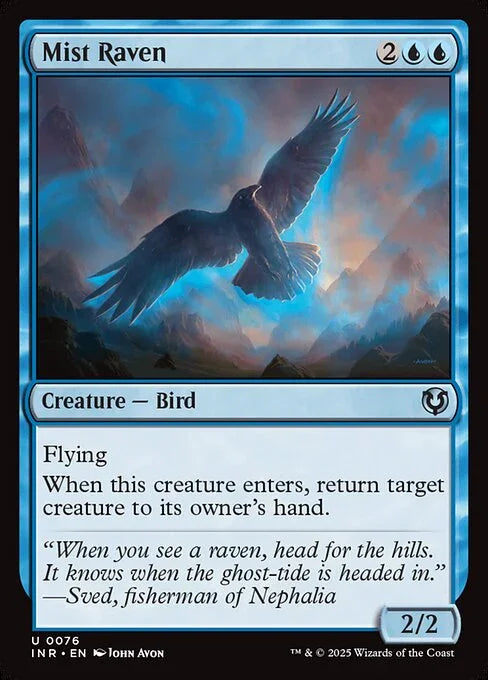 [Foil] INR 076 Mist Raven U