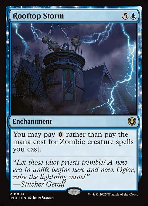 [Foil] INR 083 Rooftop Storm R