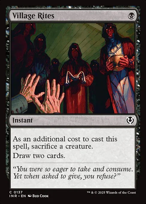[Foil] INR 137 Village Rites C