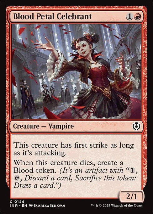 [Foil] INR 144 Blood Petal Celebrant C