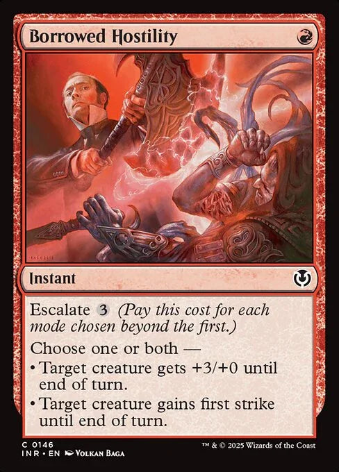 [Foil] INR 146 Borrowed Hostility C