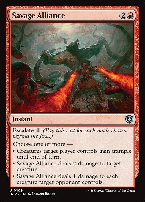 [Foil] INR 169 Savage Alliance U