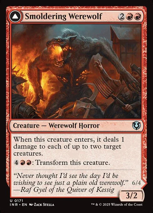 INR 171 Smoldering Werewolf U