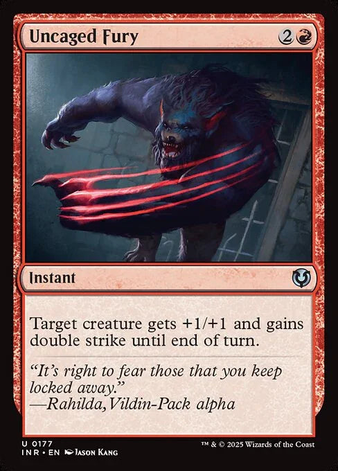 INR 177 Uncaged Fury U