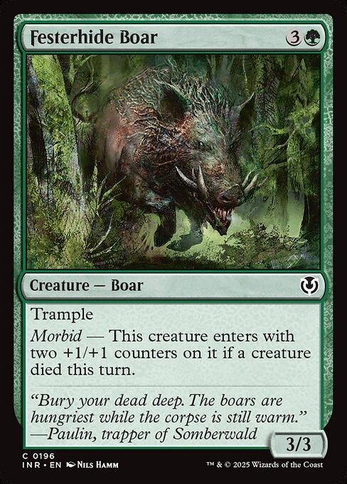 [Foil] INR 196 Festerhide Boar C