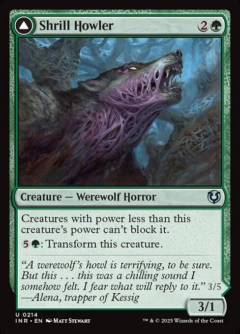 INR 214 Shrill Howler U