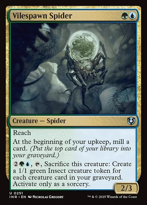 [Foil] INR 251 Vilespawn Spider U