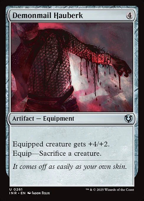 [Foil] INR 261 Demonmail Hauberk U