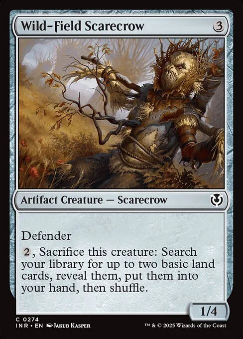 [Foil] INR 274 Wild-Field Scarecrow C