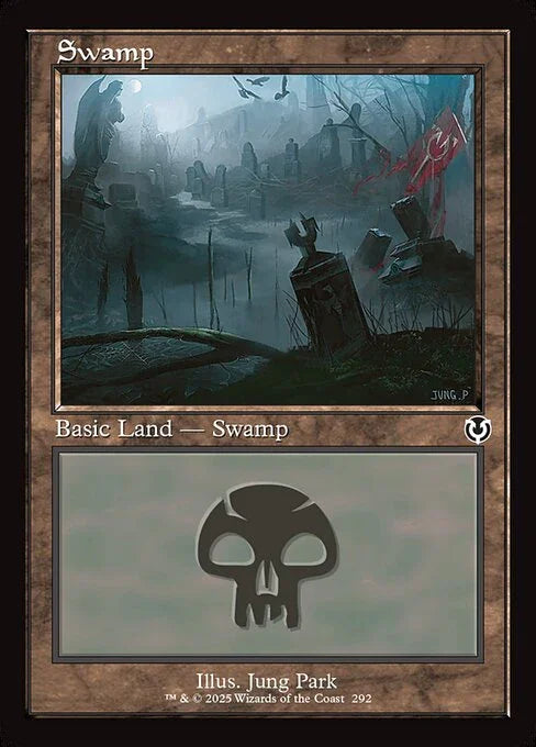 [Foil] INR 292 Swamp (0292 - Retro Frame) L