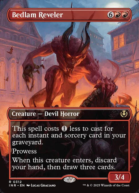 [Foil] INR 312 Bedlam Reveler (0312 - Borderless) R
