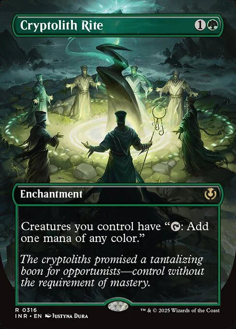 [Foil] INR 316 Cryptolith Rite (0316 - Borderless) R