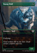 [Foil] INR 319 Young Wolf (0319 - Borderless) C