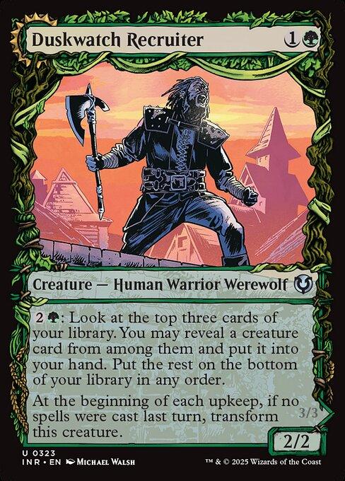 [Foil] INR 323 Duskwatch Recruiter (0323 - Showcase) U