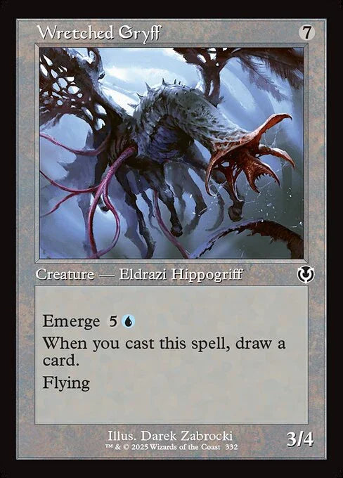 [Foil] INR 332 Wretched Gryff (0332 - Retro Frame) C