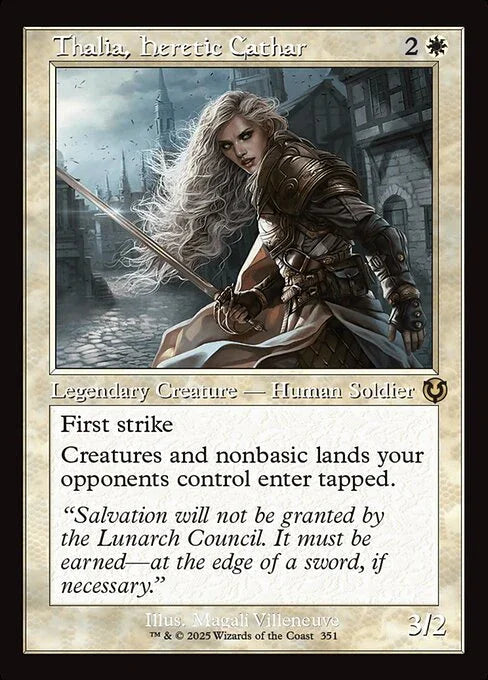 INR 351 Thalia, Heretic Cathar (0351 - Retro Frame) R