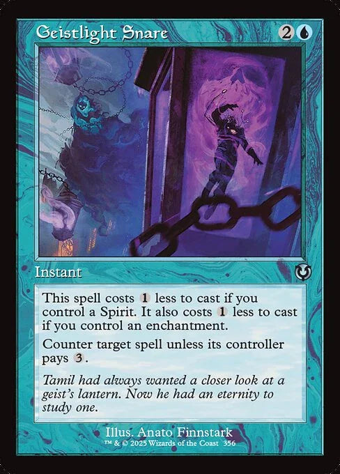 [Foil] INR 356 Geistlight Snare (0356 - Retro Frame) U